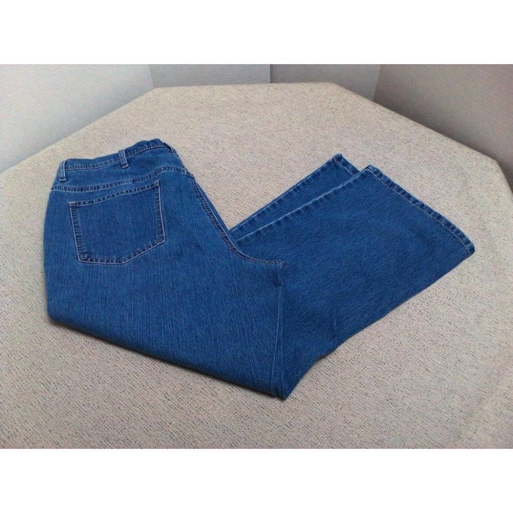 Liz & Me Women's Jeans (38x26) Signature Tummy-Support Stretch Med-Wash Sz 18WP - Picture 13 of 16